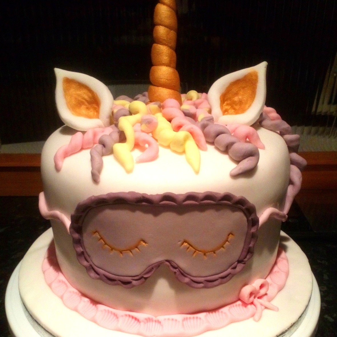 slumber party unicorn birthday