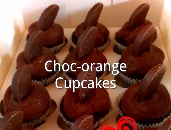 chocolate orange cupcakes