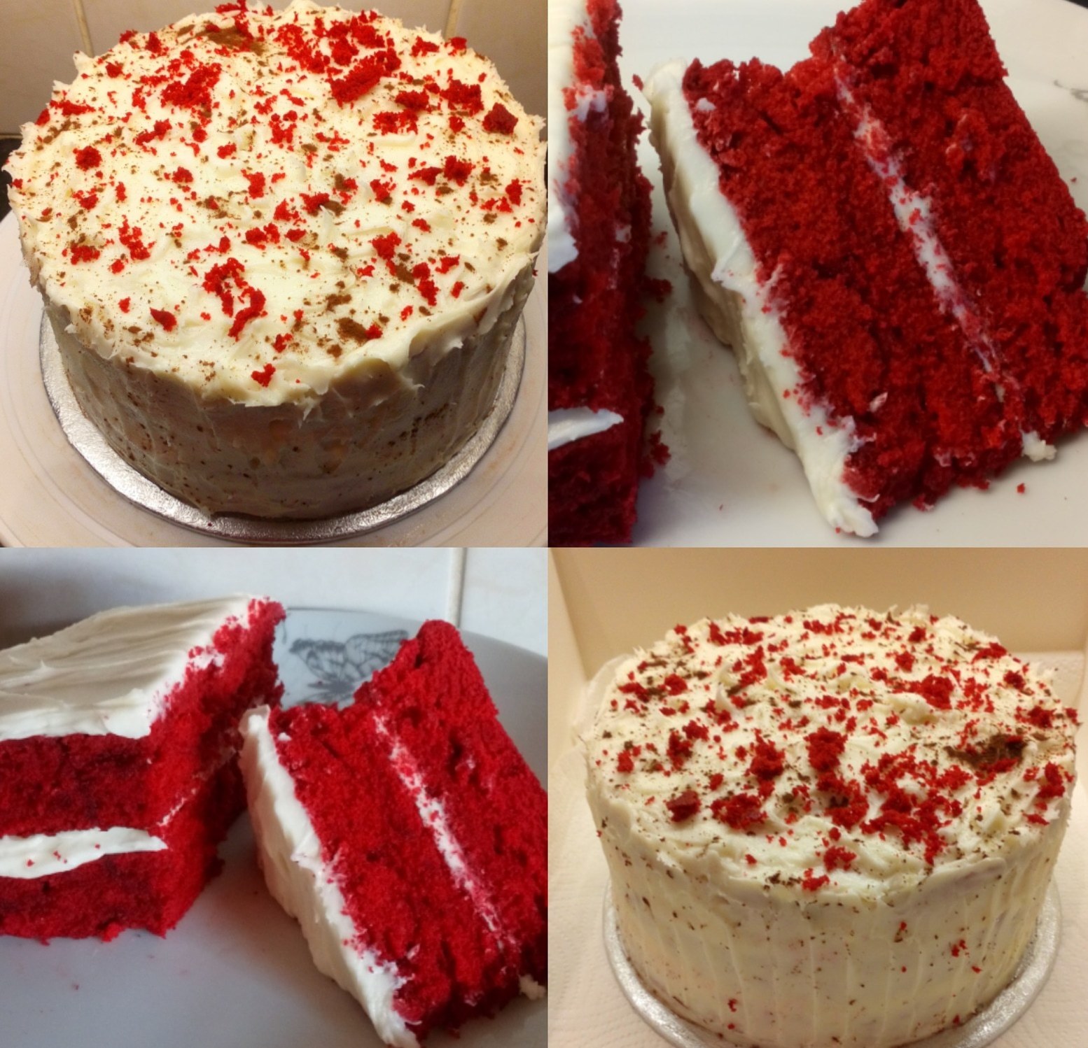 Red velvet sponge cake