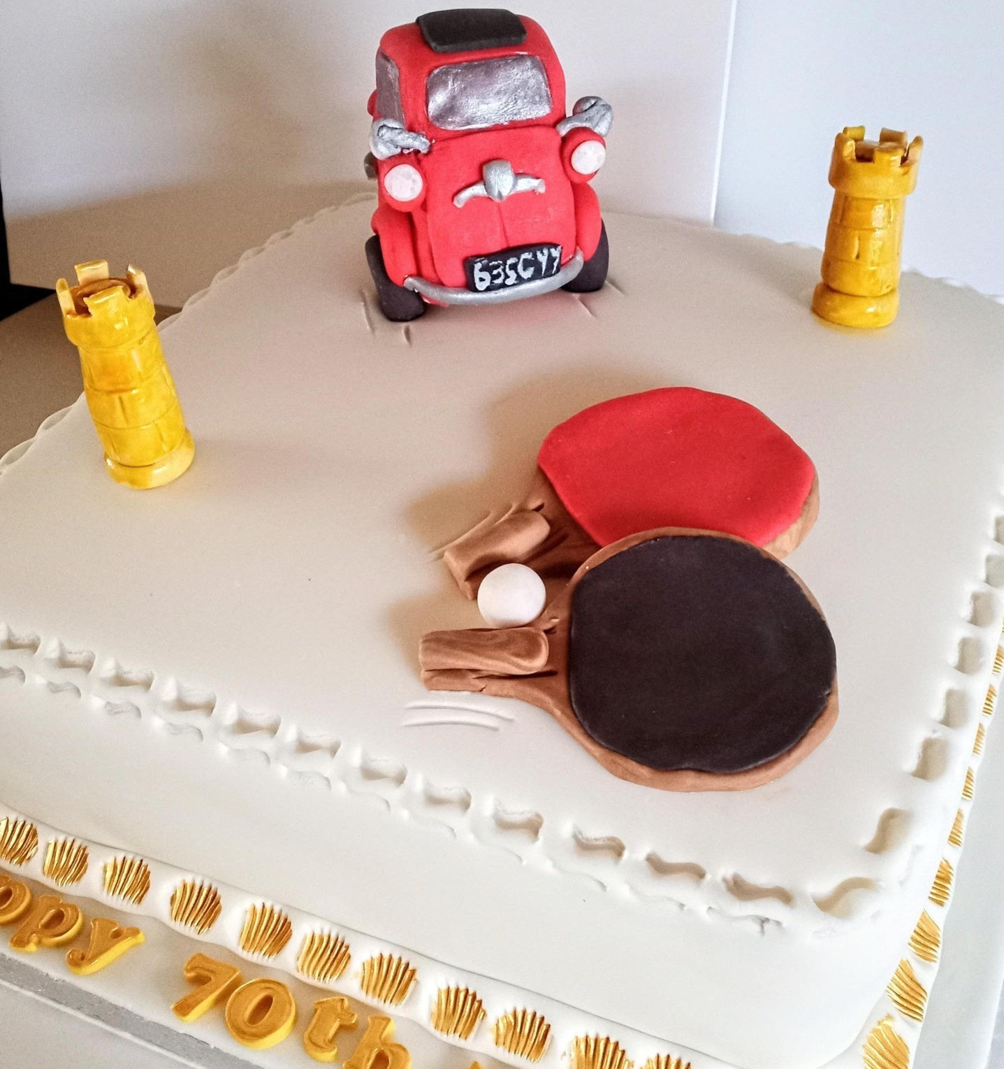 3 hobbies in 1 birthday, Chess, bubble car and table tennis