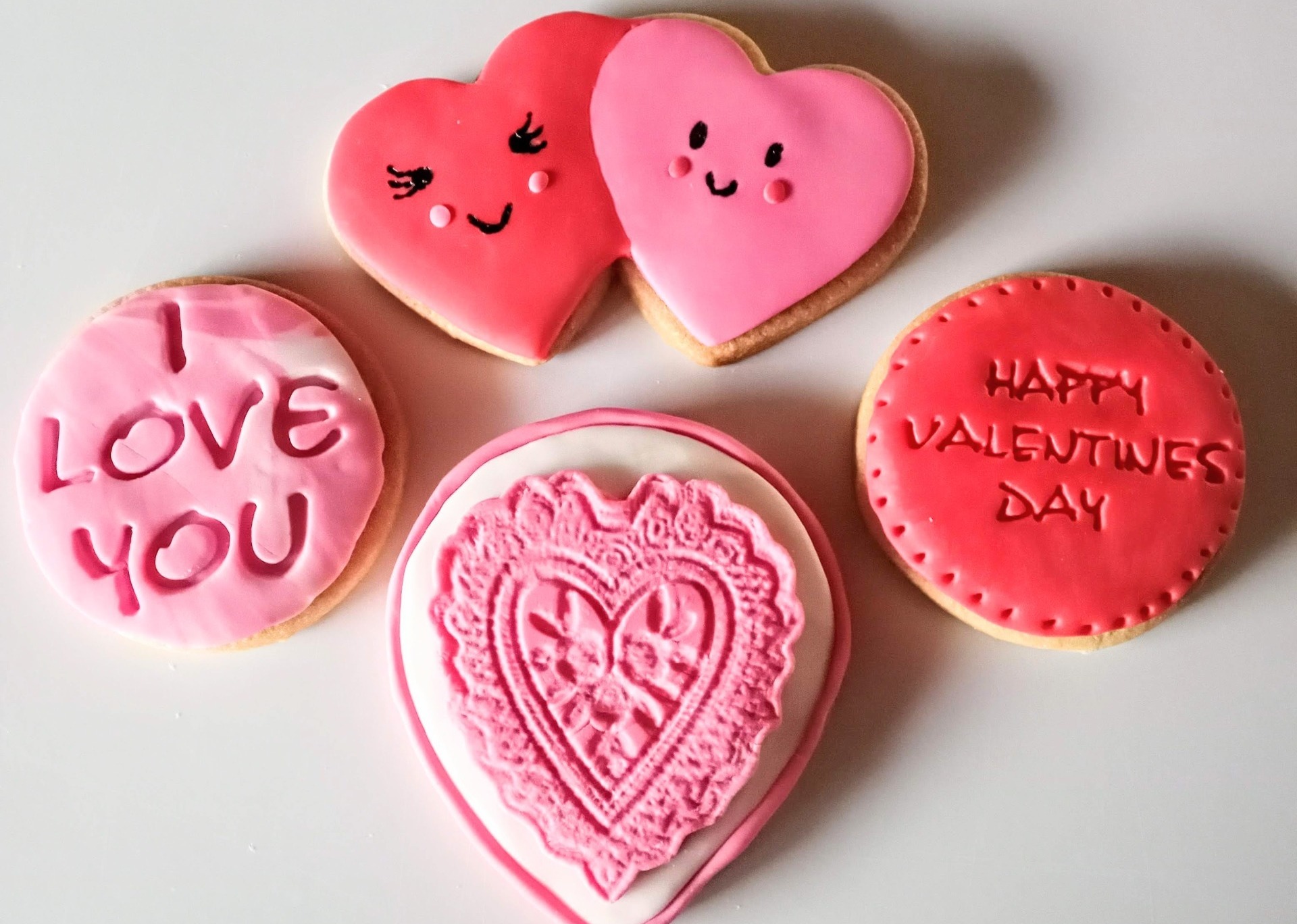 Valentines biscuit variety