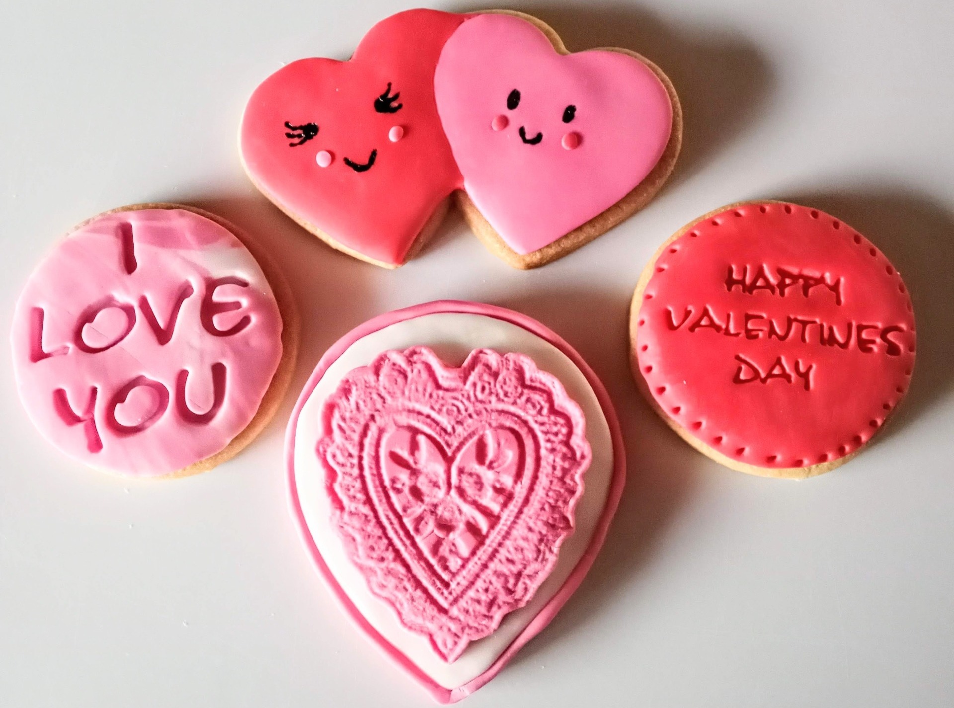 Valentines biscuit variety